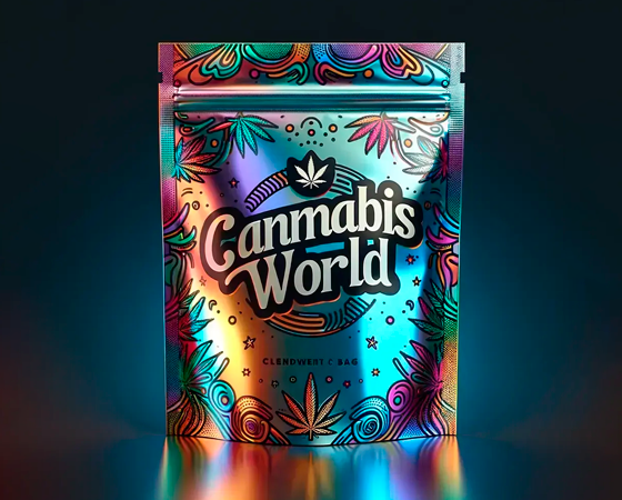 Custom Holographic bags packaging