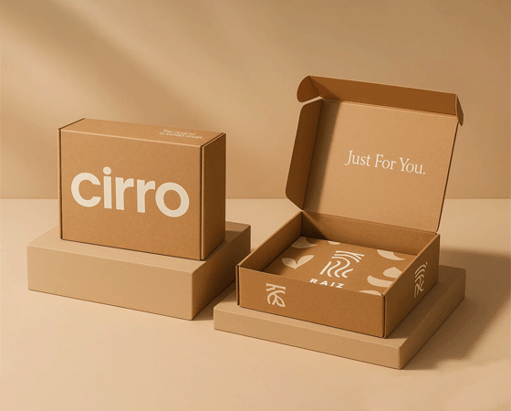 Custom Kraft Mailer Boxes