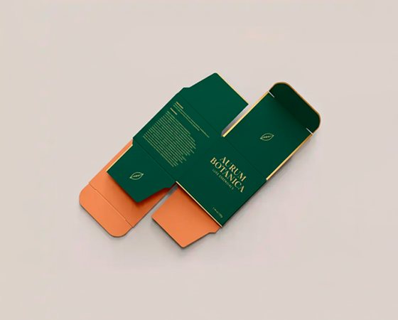 Custom Reverse tuck end boxes