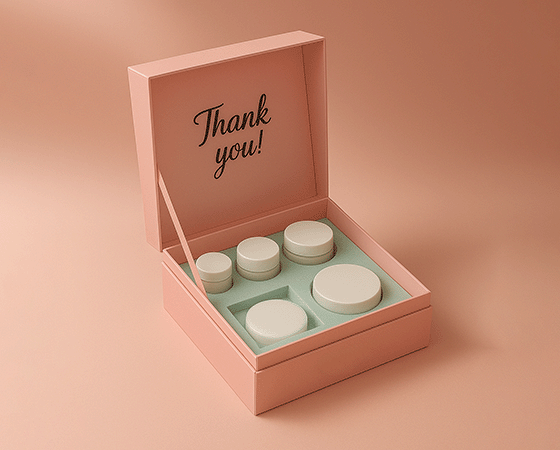 Hinged Lid Rigid Box Packaging