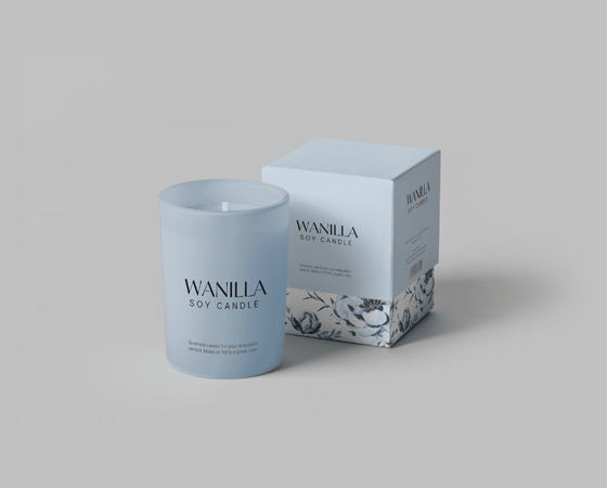 Candle boxes with window