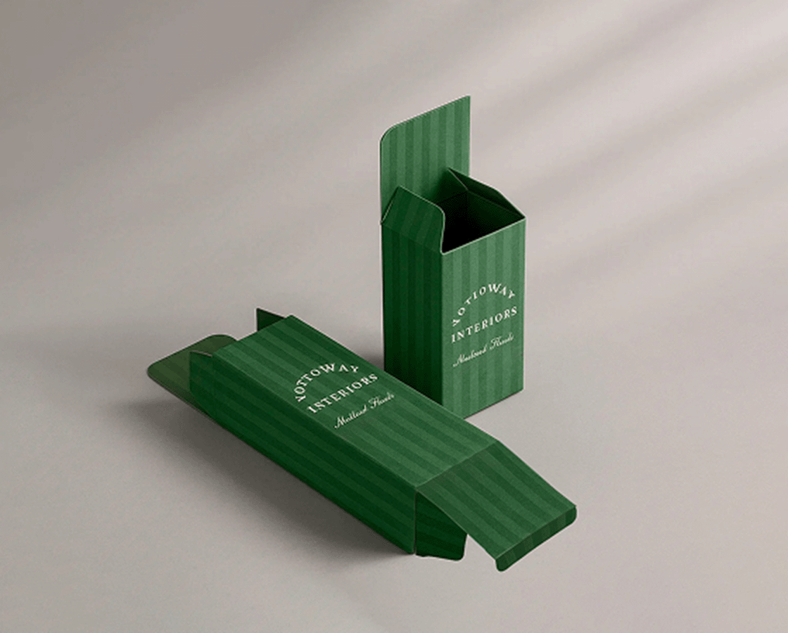 Reverse tuck end boxex