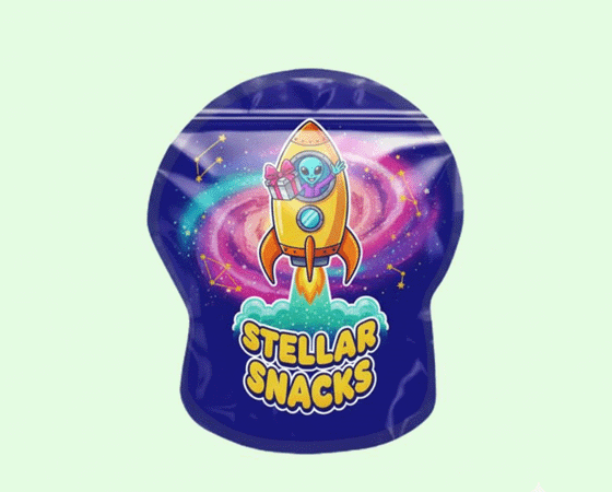 Custom Die Cut Mylar Bags