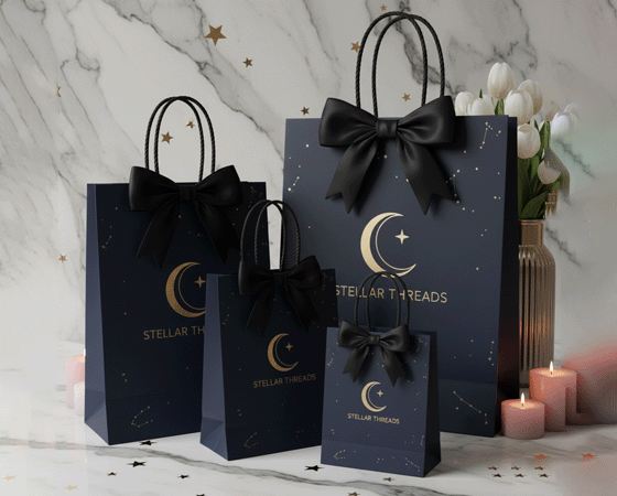 Custom Paper bags bulk