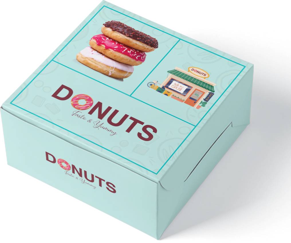 Custom donut boxes