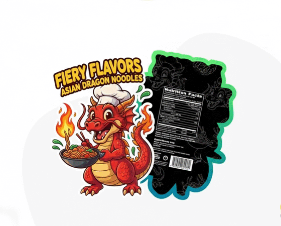 Die Cut Mylar Bags Packaging