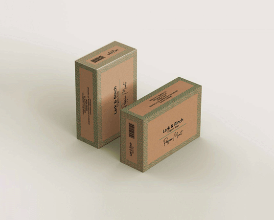 Kraft Soap Boxes