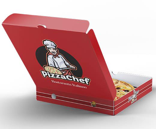 Pizza packaging boxes